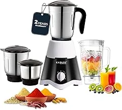 CADLEC GrindGenie 750 Watt Mixer Grinder with 4 Jars | Powerful Performance for Wet & Dry Grinding, Chutney, Mixing & Juicing | Advanced Safety Featur