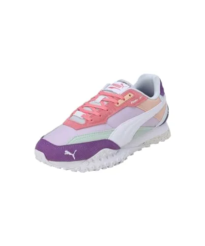 Puma Unisex-Adult Blktop Rider Multicolor Grape Mist-Passionfruit Sneaker - 3 UK (39590706)