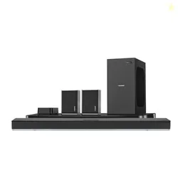 BLAUPUNKT SBW600 Klassic 8.1 Dolby Atmos Soundbar Home Theater System | 700W Powerful Surround Sound | 8" Subwoofer & Wireless Receiver | Premium Meta