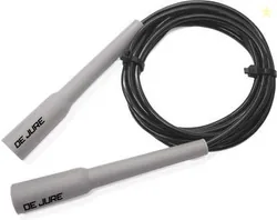 De Jure Fitness Adjustable Slim Shape Skipping Rope for Weight Loss & Fitness | PVC Speed Jump Rope with Comfortable Grip Handles | Adjustable Length for Kids & Adults