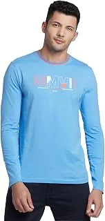 Multicolor Regular Fit Men's Long Sleeves T-Shirt Clothing