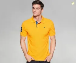 Deniklo Men Cotton Rich Regular Fit Solid Polo T-Shirt | Men's Best T Shirt |Half Sleeves Casual T-Shirt |Classic Plain T-Shirt | Collar T Shirt|Polo