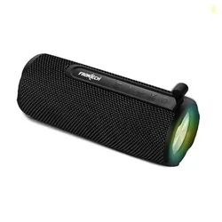 FRONTECH Multimedia Bluetooth Speaker, 18W Stereo Sound, Dual 52mm Drivers, RGB Lights, TWS Support, FM, USB, TF & AUX, IPX3 Water & Dust Resistant, T