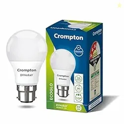 Crompton Dyna Ray 5W LED Bulb B22 | Cool Day Light, Pack of 1 | 4kV surge protection; high lumen efficiency; low wattage for passages, night use and t