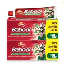 Babool Ayurvedic Toothpaste -700g (350g x 2) | For Strong Teeth & Healthy Gums | Helps in Cavity Protection, Fresh Breathe | All Round Protection