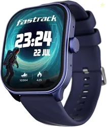 Fastrack Limitless FS2 Pro 1.96" AMOLED Smart Watch with BT Calling, AI Voice Assistant, 100+ Sports Modes, 5-Day Battery, Fast Charge, Health