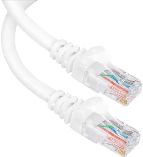 Zebronics Cat 6 Ethernet Cable, 10 Gbps, 5 Meter, UTP, RJ45 LAN Cable, for Routers, POE Switch, IP Phones, PC & Laptops (PC4PCAT6, 5M)