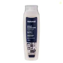Naturali Scalp Clarifying Anti-Dandruff Shampoo | Derma Approved Shampoo with Green Tea, Hibiscus & Biotin | Reduces Dandruff & Hair Fall | Sulphate-Free Daily Care for All Hair Types | 370 ml