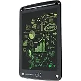 Portronics Ruffpad 12M | 12-Inch Re-Writable Multicolor LCD Writing Pad with One-Tap Erase, Smart Lock, Long Battery Life & Ruffpad App Support | Save