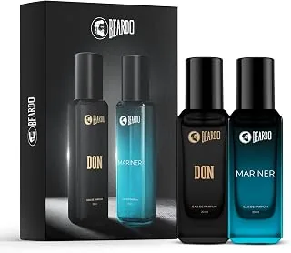 Don & Mariner Perfume for Men, 20ml x 2 | Mariner EDP with Fresh Aqua Notes for Men Long Lasting Perfume for Date night fragrance | Spicy Musk Don fra
