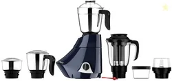 Butterfly Plus 750 W Juicer Mixer Grinder Rapid Plus 5J | 5 Jars | Ink Blue