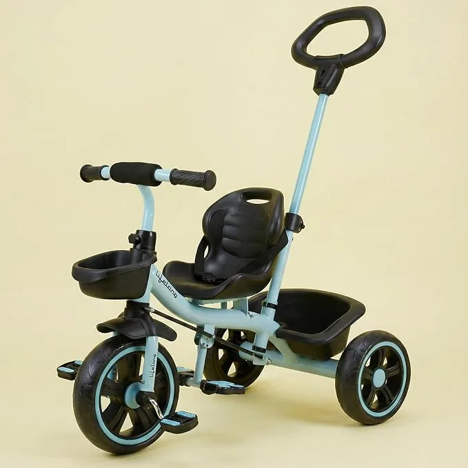 Trike Cycle for Kids 2-5 Years - Tricycles for Boy & Girl - Baby - Bicycle for Kids - 3 EVA Wheels, & Basket for Toys -Durable Tricycle 30 kg Capacity