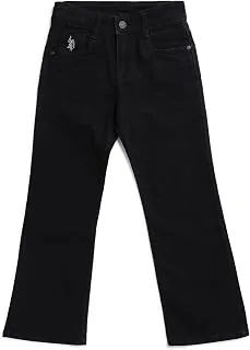 U.S. Polo Assn. Kids Bootcut fit Boys Cotton Jeans